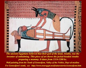 Image of Anubis Embalming